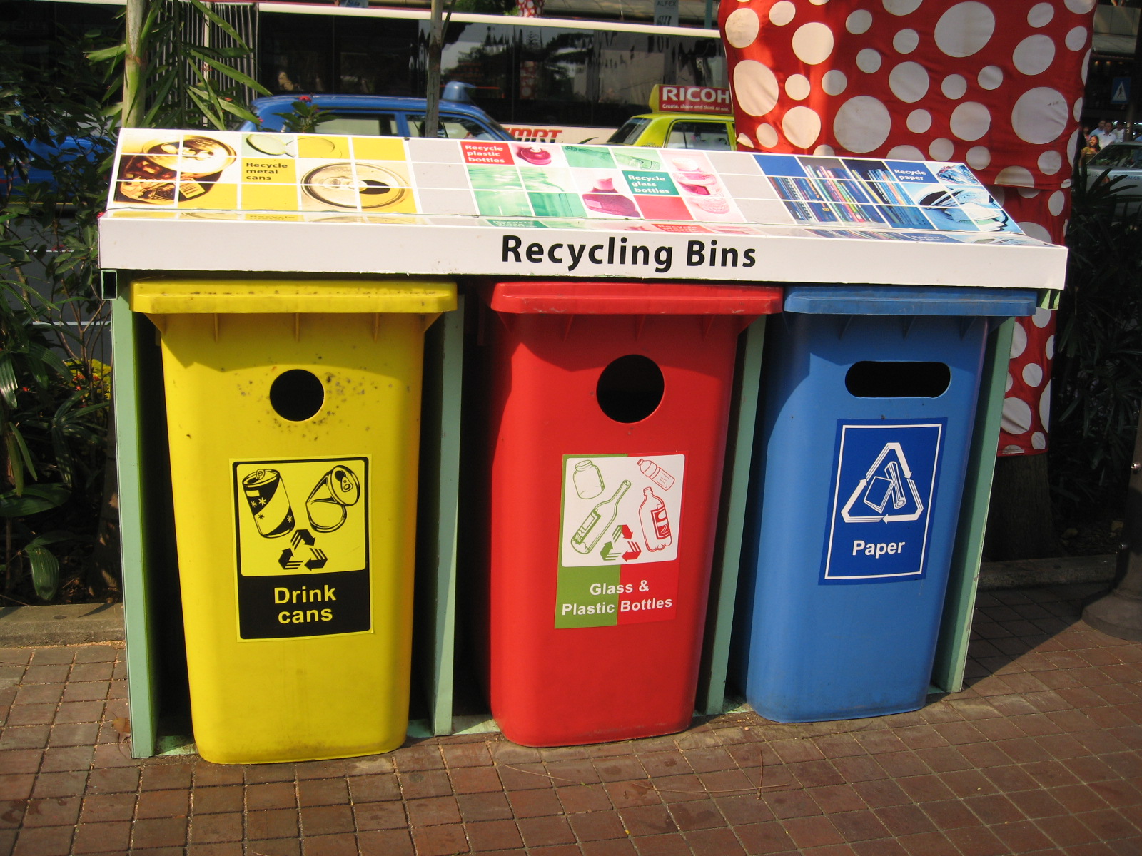 Waste segregation bins